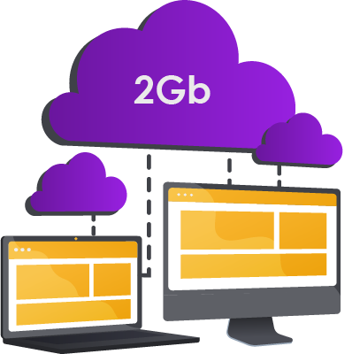 Стандартний хостинг 2 ГБ